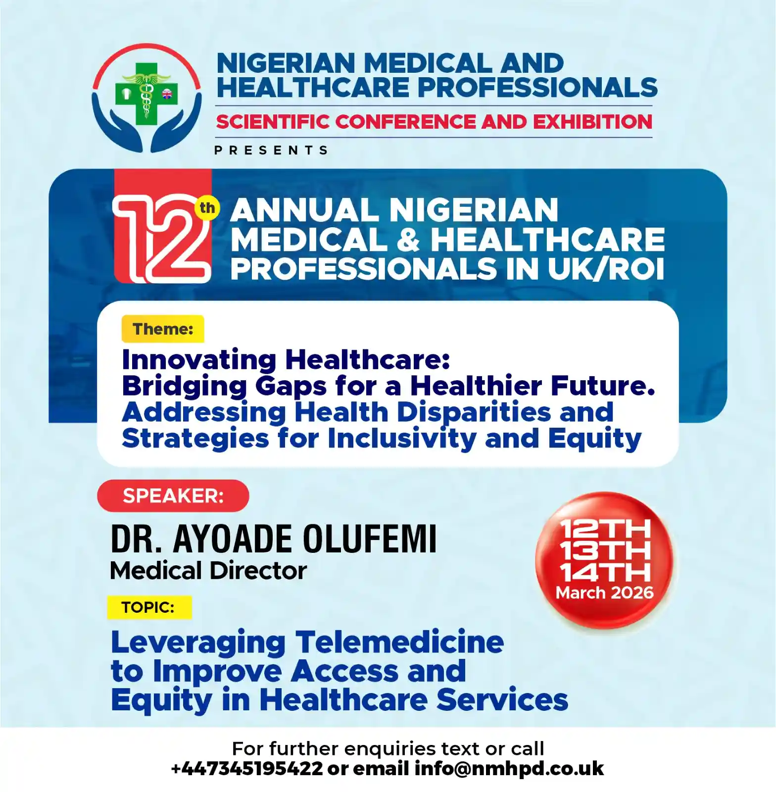 12th Annual Nigerian Medical & Healthcare Professionals Speakers10